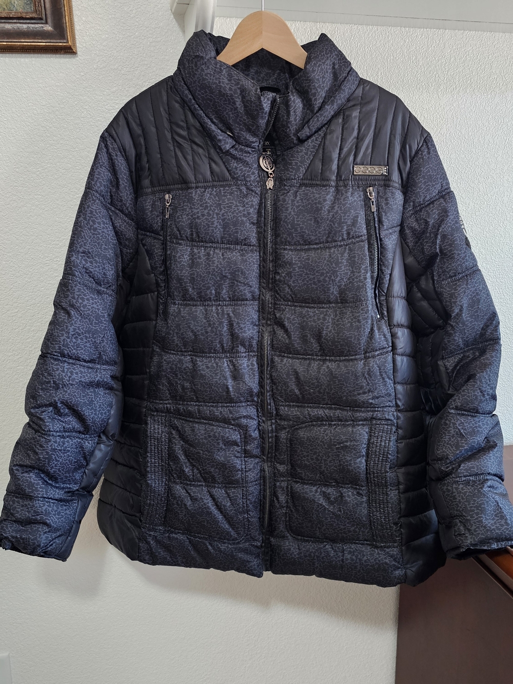 COOGI Women's 3XL Black Puffer Jacket